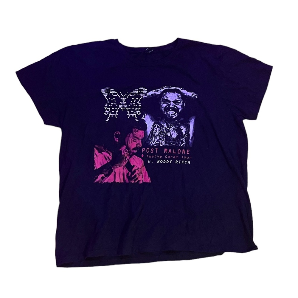 Post Malone Twelve Carat Tour Shirt OFFICIAL MERCH